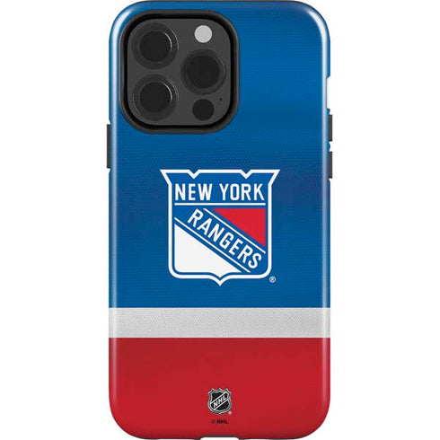 NHL New York Rangers Jersey iPhone 15 Pro Impact Case